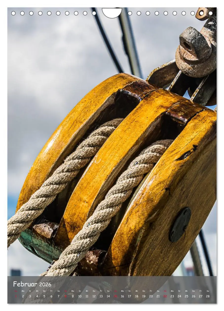 Bild: 9783516385366 | Maritime Details klassischer Yachten (Wandkalender 2026 DIN A4...