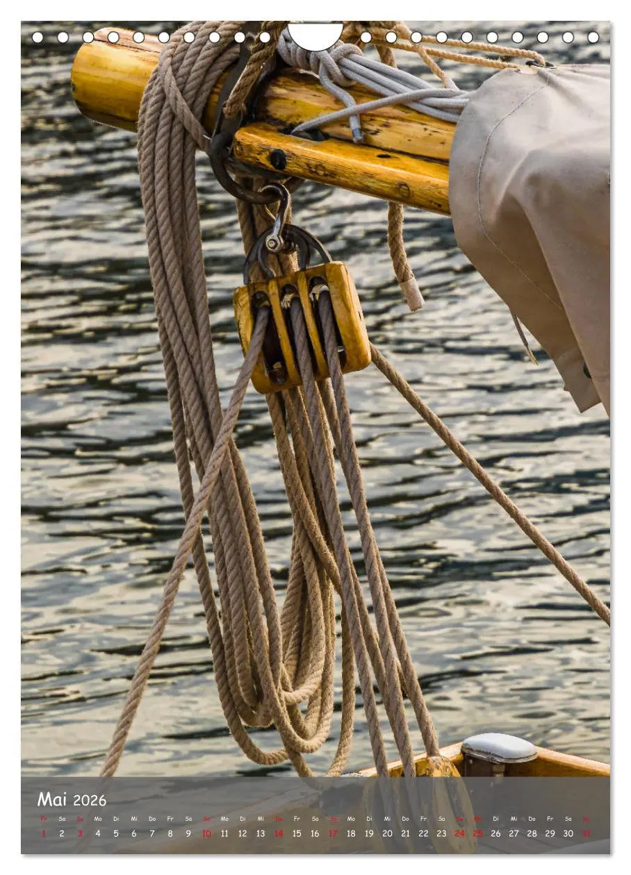 Bild: 9783516385366 | Maritime Details klassischer Yachten (Wandkalender 2026 DIN A4...