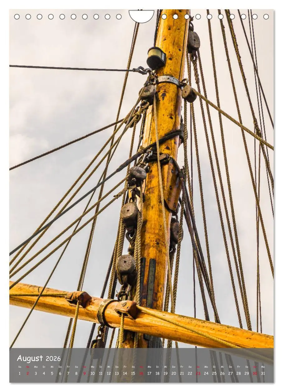 Bild: 9783516385366 | Maritime Details klassischer Yachten (Wandkalender 2026 DIN A4...