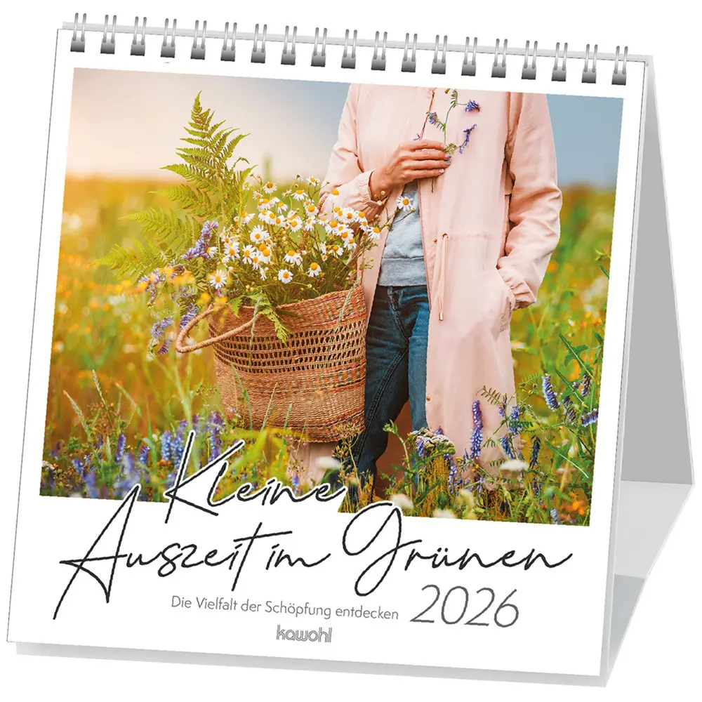 Cover: 9783754815366 | Kleine Auszeit im Grünen 2026 | Die Vielfalt der Schöpfung entdecken