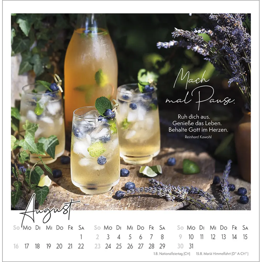 Bild: 9783754815366 | Kleine Auszeit im Grünen 2026 | Die Vielfalt der Schöpfung entdecken