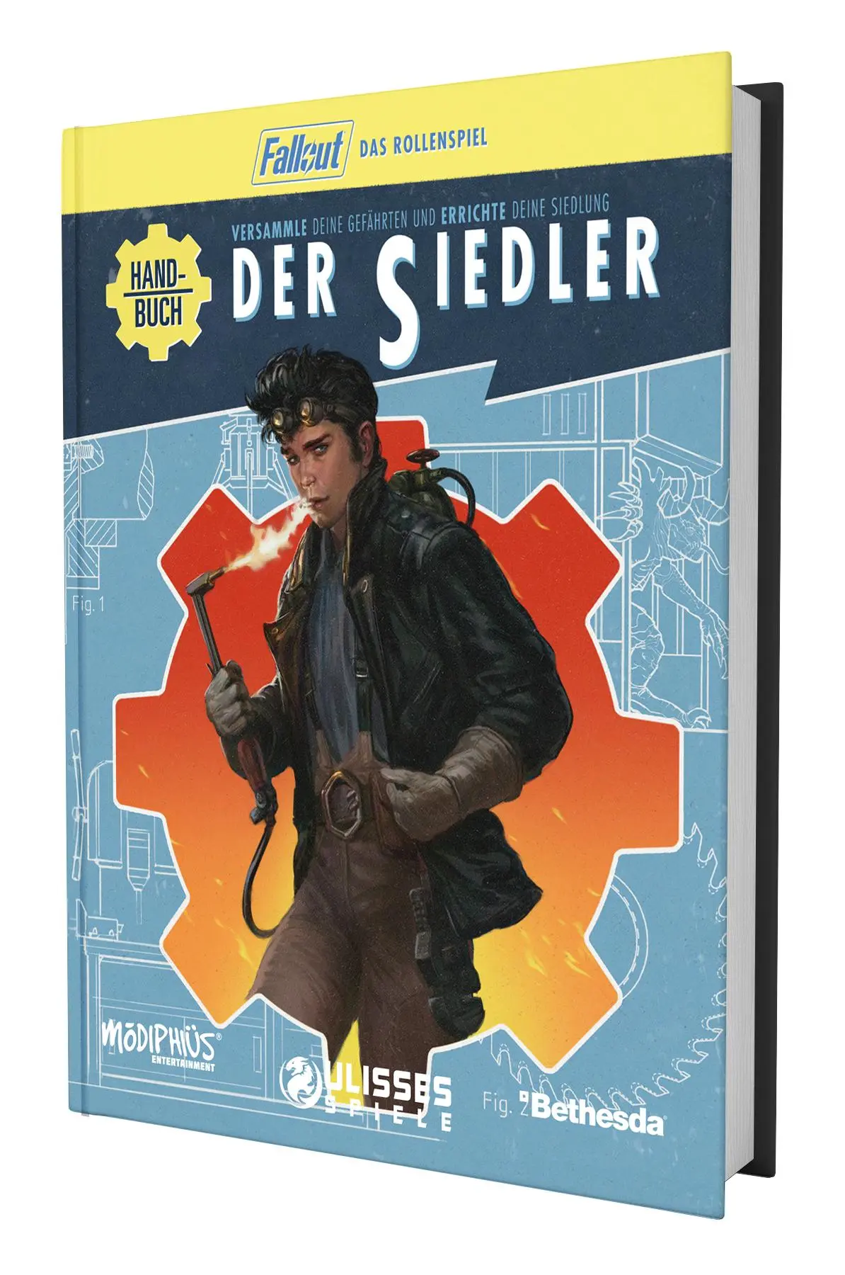 Cover: 9783987325366 | Fallout: Das Rollenspiel - Handbuch der Siedler | Beth Stone (u. a.)