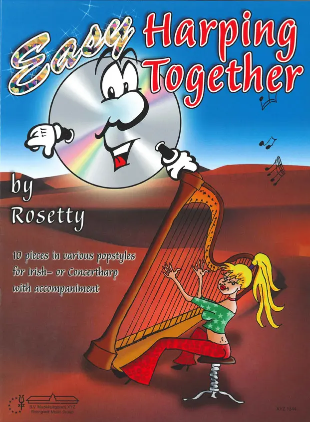 Cover: 9789043155366 | Easy Harping Together | Rosetty | Buch + CD | XYZ Uitgeverij
