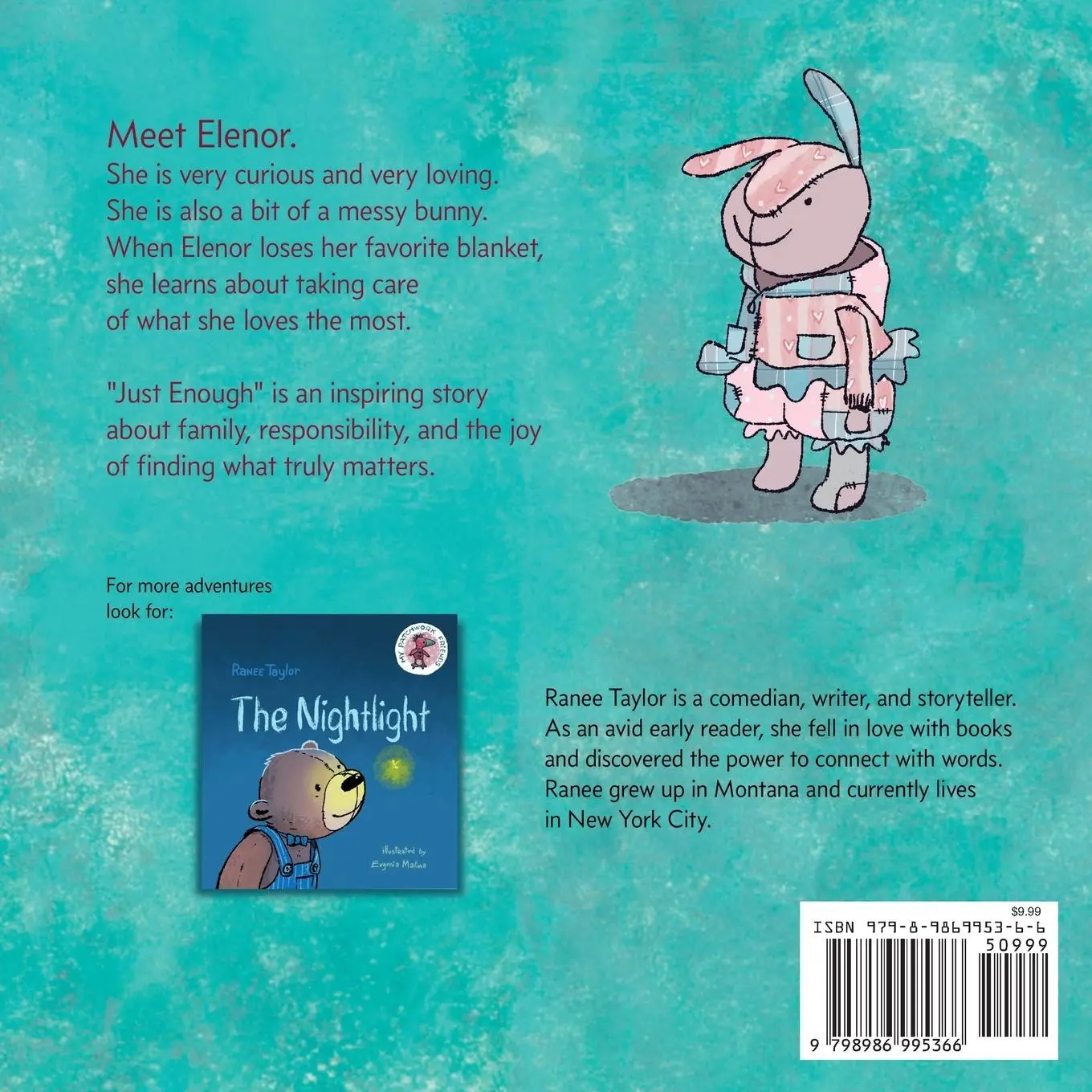 Rückseite: 9798986995366 | Just Enough | Ranee Taylor | Taschenbuch | Englisch | 2023