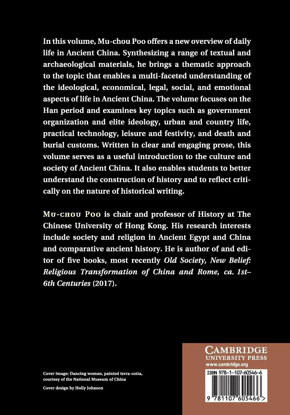 Rückseite: 9781107605466 | Daily Life in Ancient China | Mu-Chou Poo | Taschenbuch | Englisch