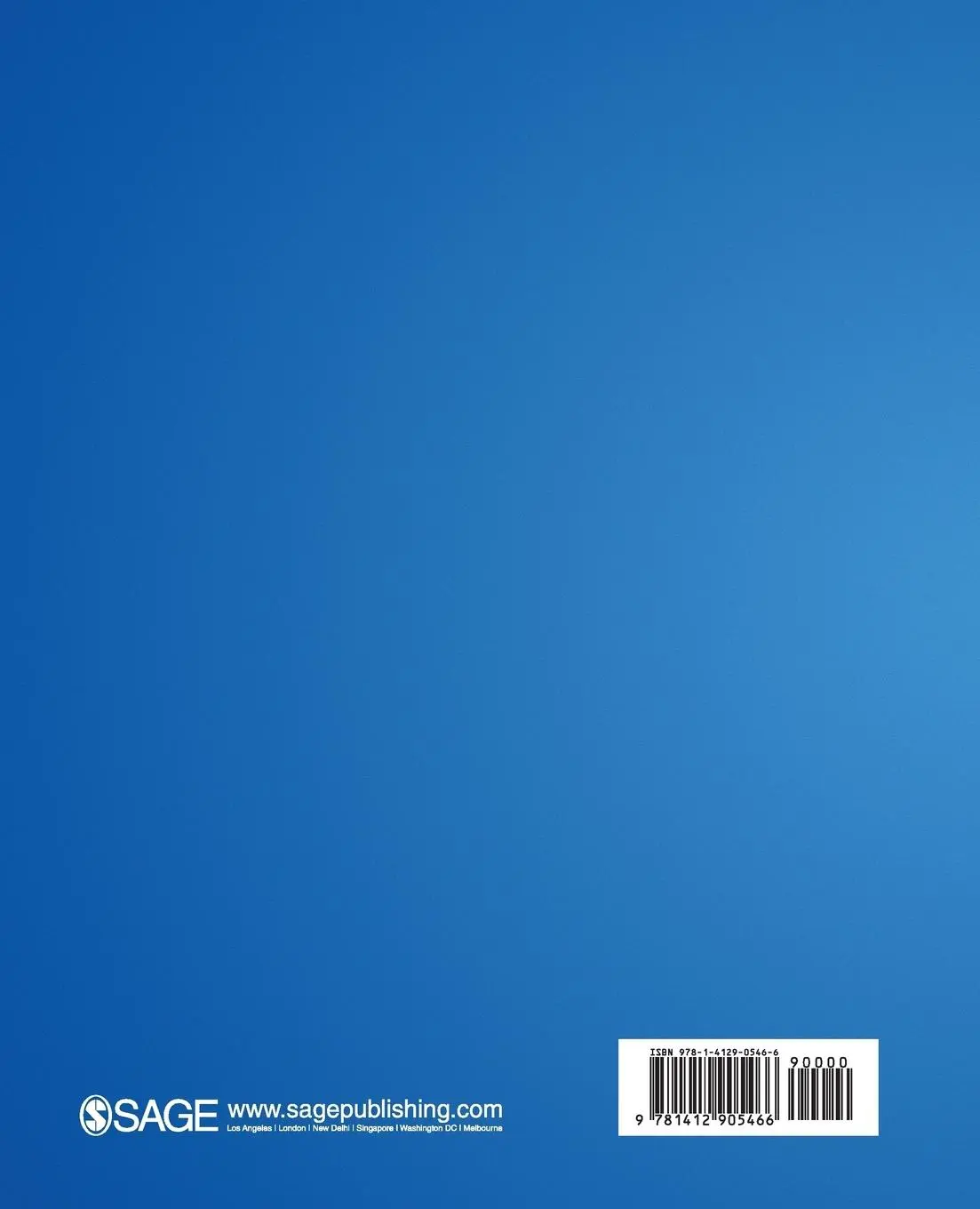 Rückseite: 9781412905466 | Statistics for the Social Sciences | R . Mark Sirkin | Taschenbuch