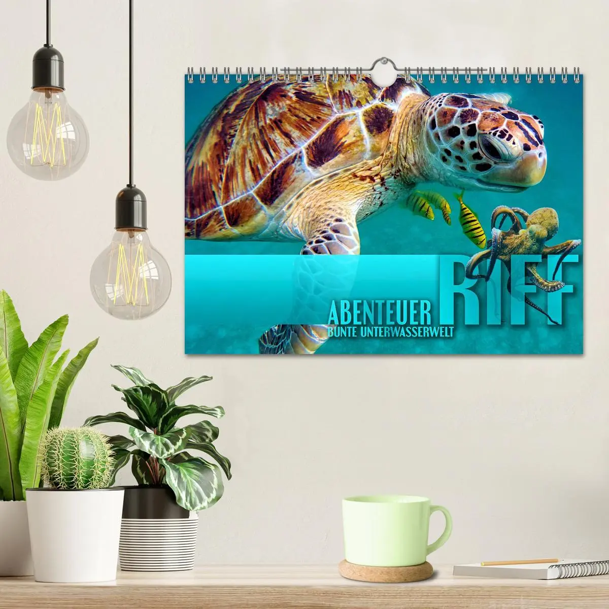 Bild: 9783457595466 | Abenteuer Riff - bunte Unterwasserwelt (Wandkalender 2026 DIN A4...