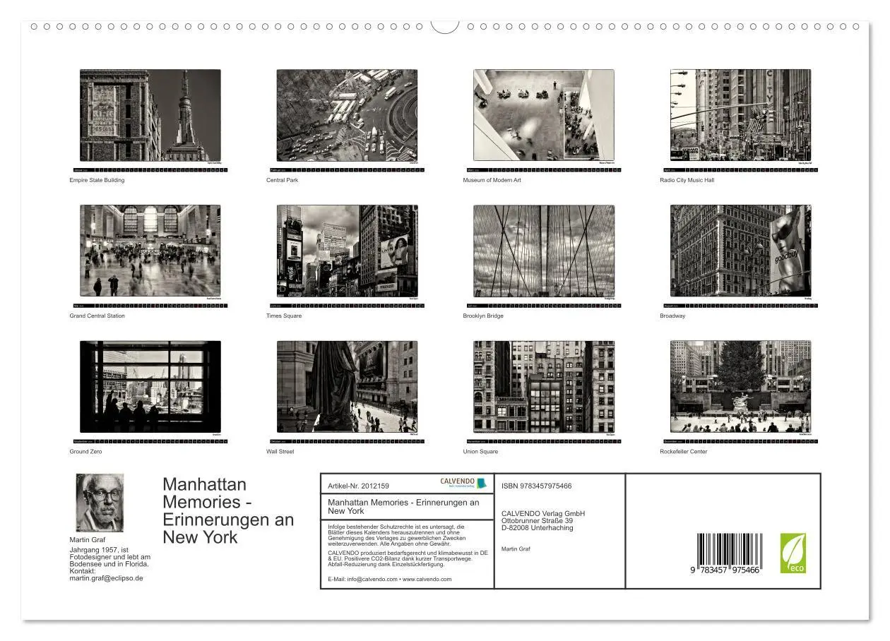 Bild: 9783457975466 | Manhattan Memories - Erinnerungen an New York (hochwertiger Premium...