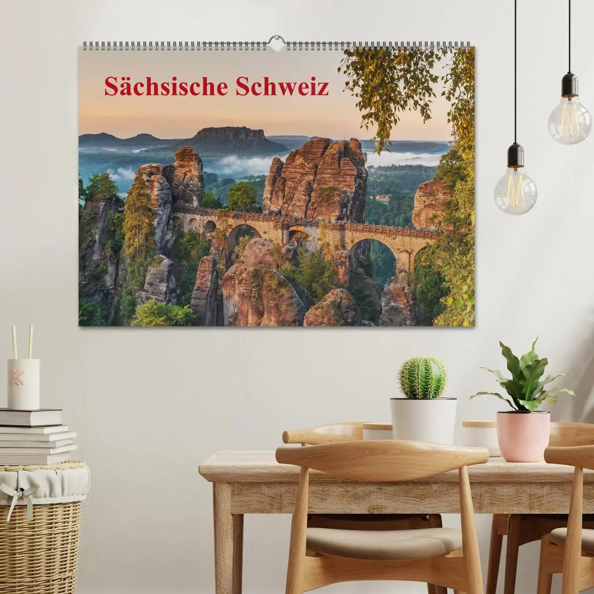 Bild: 9783516205466 | Sächsische Schweiz (Wandkalender 2026 DIN A2 quer), CALVENDO...