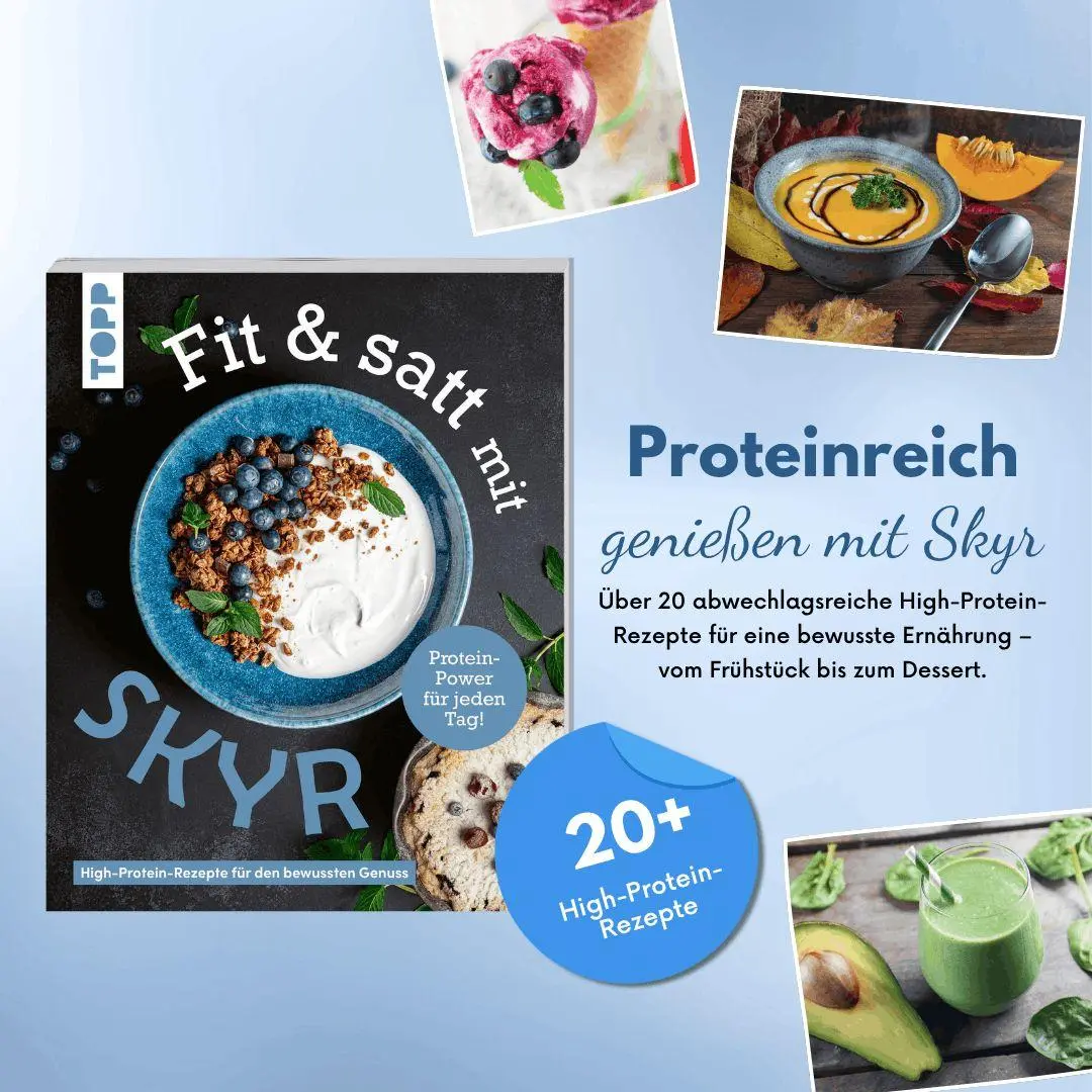 Bild: 9783735855466 | Fit &amp; satt mit Skyr. High-Protein-Rezepte für den bewussten Genuss.