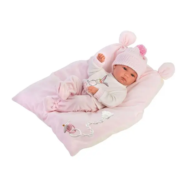 Cover: 8426265635566 | Bimba rosa 35cm | Gewicht Puppe 0.820kg | 1063556 | LLORENS