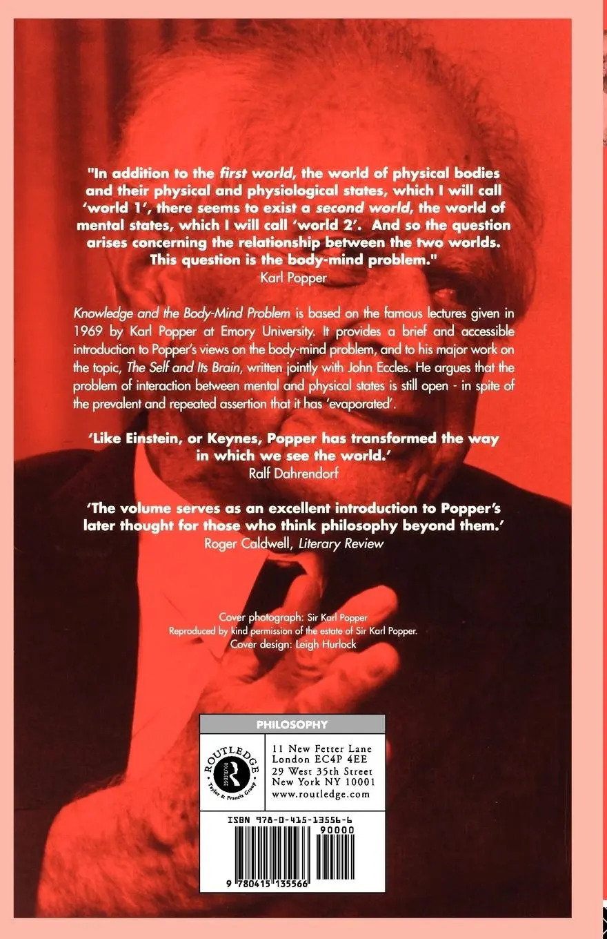 Rückseite: 9780415135566 | Knowledge and the Body-Mind Problem | In Defence of Interaction | Buch