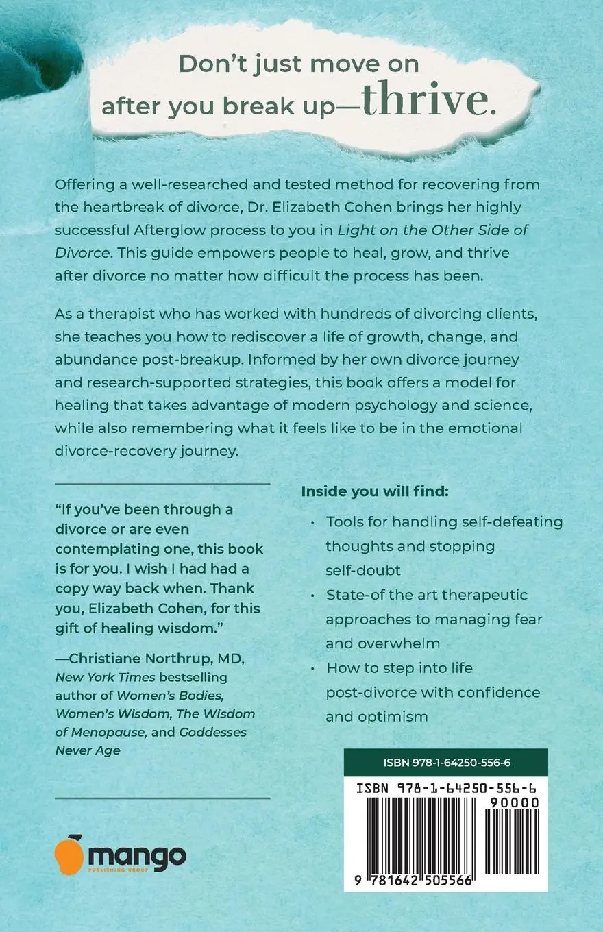 Rückseite: 9781642505566 | Light on the Other Side of Divorce | Elizabeth Cohen | Taschenbuch