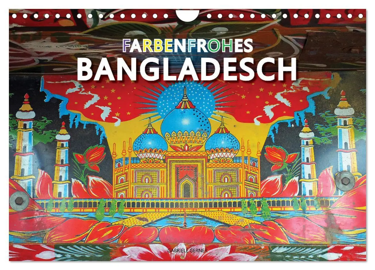 Cover: 9783457345566 | Farbenfrohes Bangladesch (Wandkalender 2026 DIN A4 quer), CALVENDO...