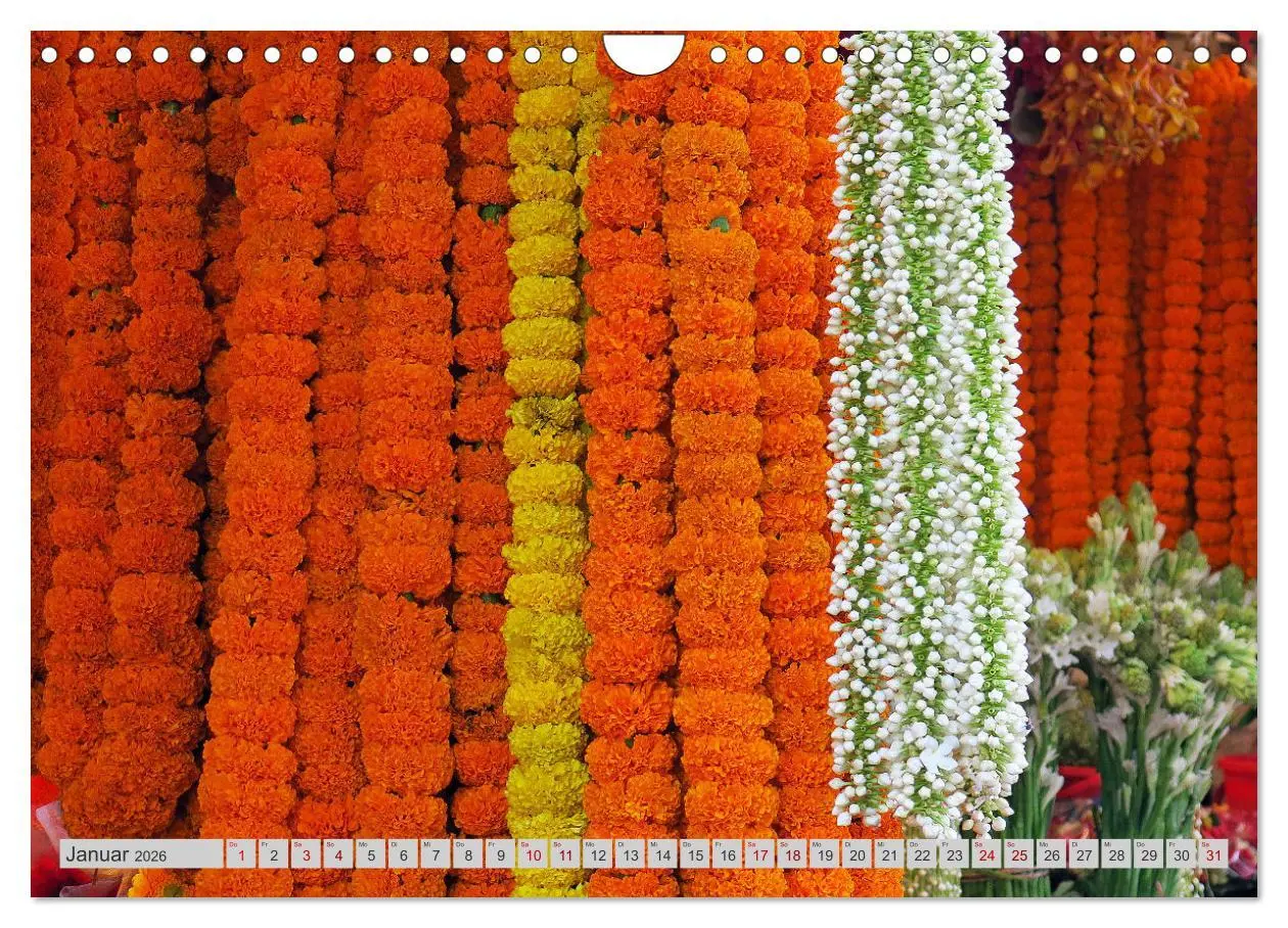 Bild: 9783457345566 | Farbenfrohes Bangladesch (Wandkalender 2026 DIN A4 quer), CALVENDO...