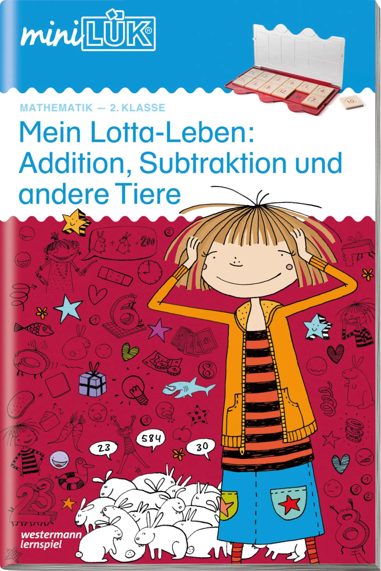 Cover: 9783837745566 | miniLÜK: Mein Lotta-Leben: Ausgerechnet Mathe! 2. Klasse | Heinz Vogel