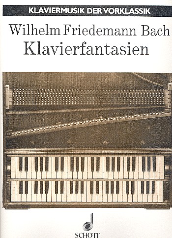 Cover: 9790001065566 | Klavierfantasien (Wf) | Johann Sebastian Bach | Buch | Schott Music