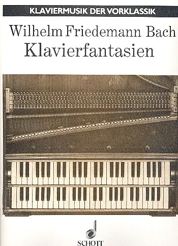 Cover: 9790001065566 | Klavierfantasien (Wf) | Johann Sebastian Bach | Buch | Schott Music