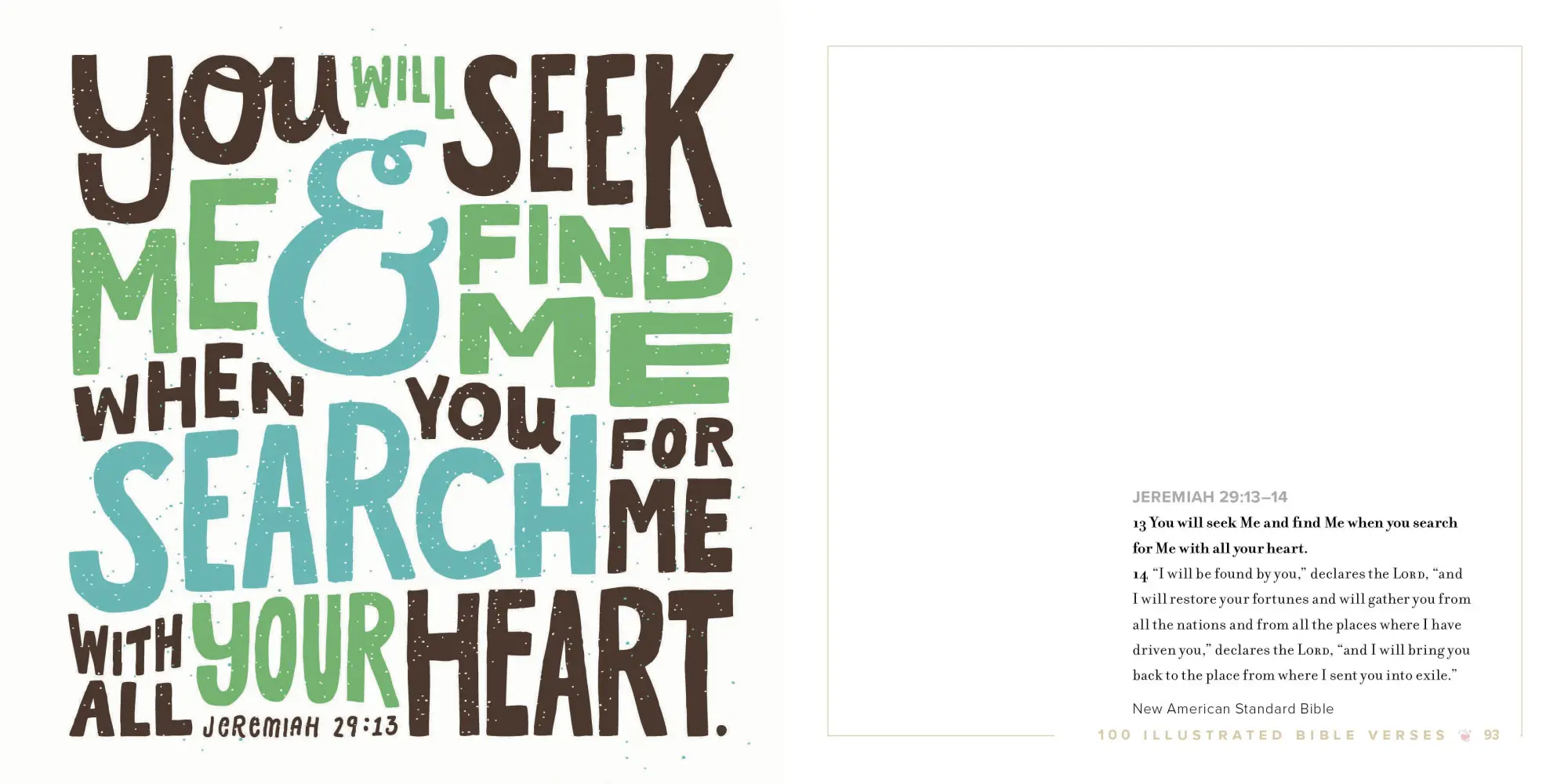 Bild: 9780761185666 | 100 Illustrated Bible Verses | Inspiring Words. Beautiful Art. | Buch