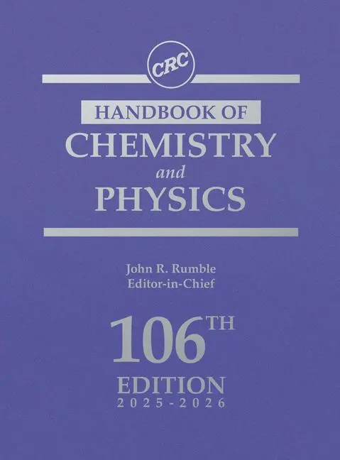 Cover: 9781032655666 | CRC Handbook of Chemistry and Physics | John Rumble | Buch | Englisch