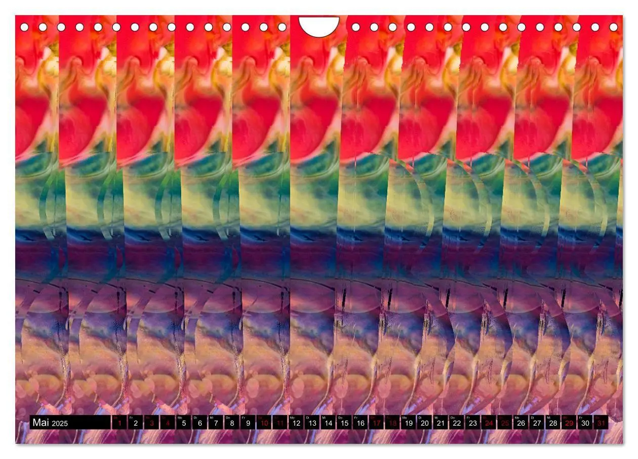Bild: 9783435005666 | Magische Bilder - 3D Illusionen (Wandkalender 2025 DIN A4 quer),...
