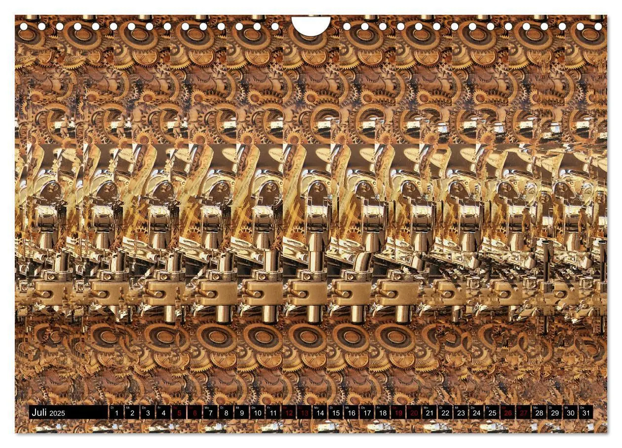 Bild: 9783435005666 | Magische Bilder - 3D Illusionen (Wandkalender 2025 DIN A4 quer),...