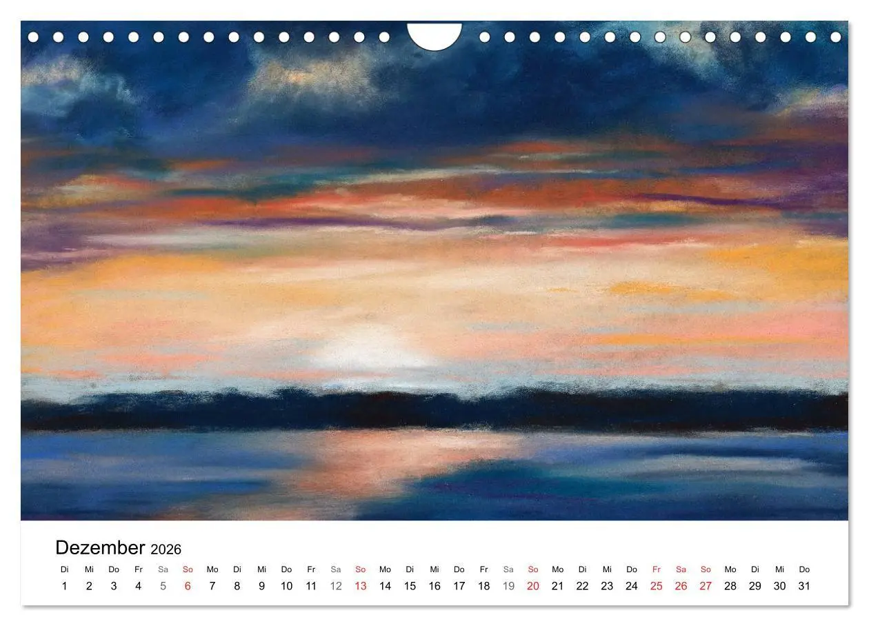Bild: 9783457955666 | Das Meer in Pastellkreide (Wandkalender 2026 DIN A4 quer), CALVENDO...