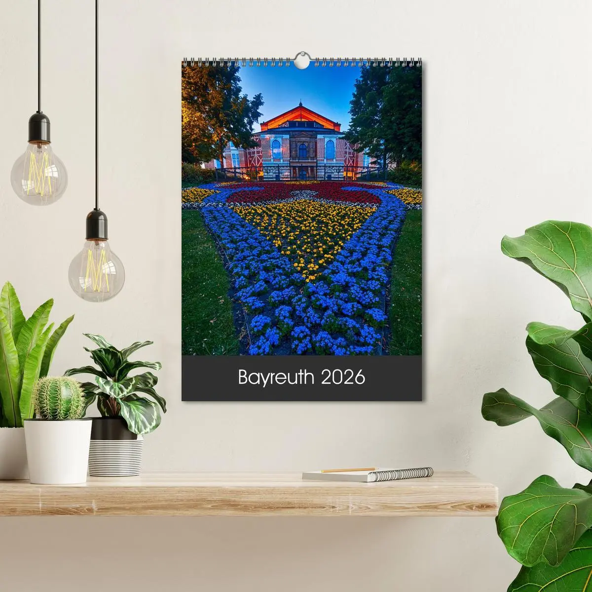 Bild: 9783516425666 | Bayreuth 2026 (Wandkalender 2026 DIN A3 hoch), CALVENDO Monatskalender