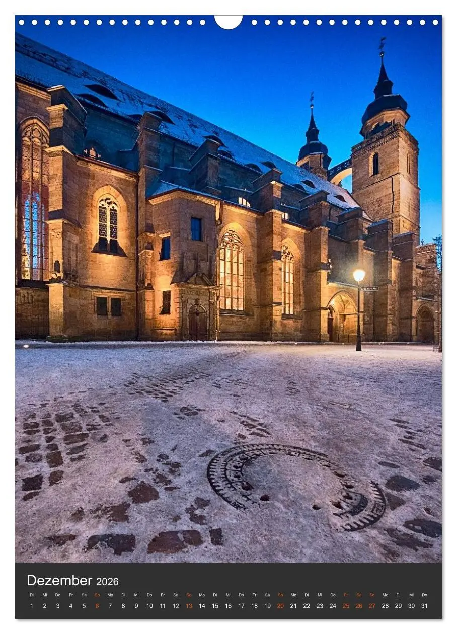 Bild: 9783516425666 | Bayreuth 2026 (Wandkalender 2026 DIN A3 hoch), CALVENDO Monatskalender