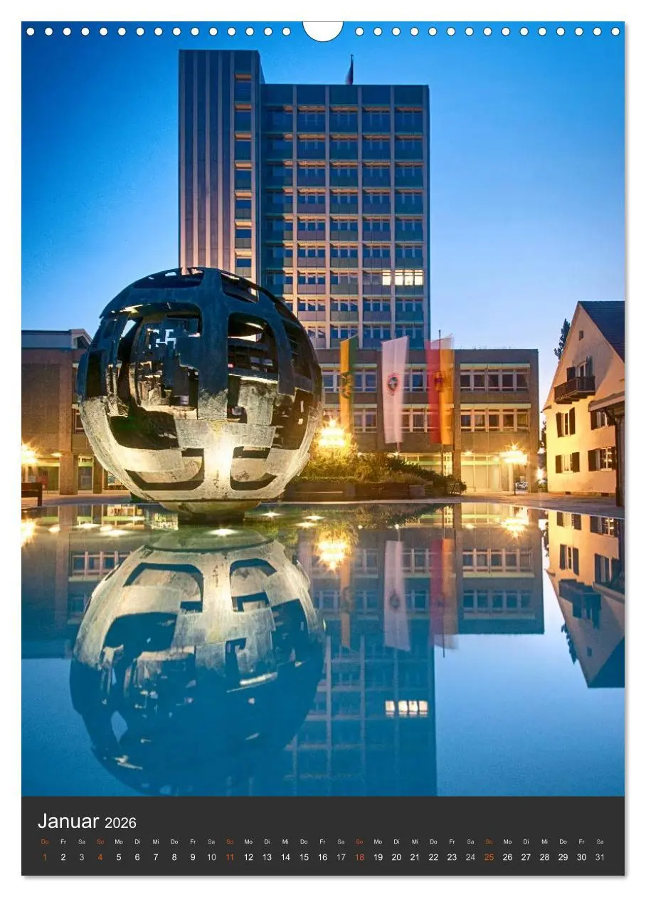Bild: 9783516425666 | Bayreuth 2026 (Wandkalender 2026 DIN A3 hoch), CALVENDO Monatskalender