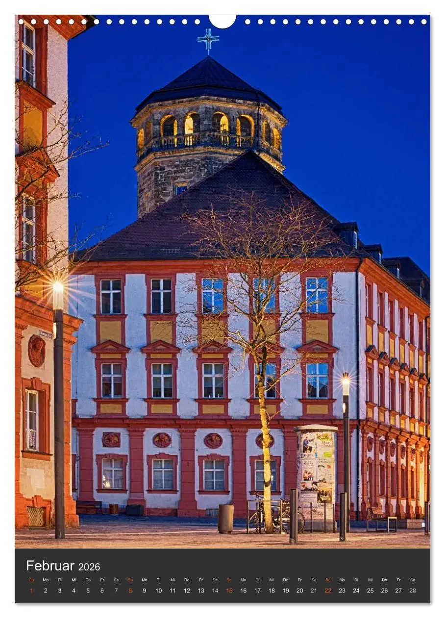 Bild: 9783516425666 | Bayreuth 2026 (Wandkalender 2026 DIN A3 hoch), CALVENDO Monatskalender