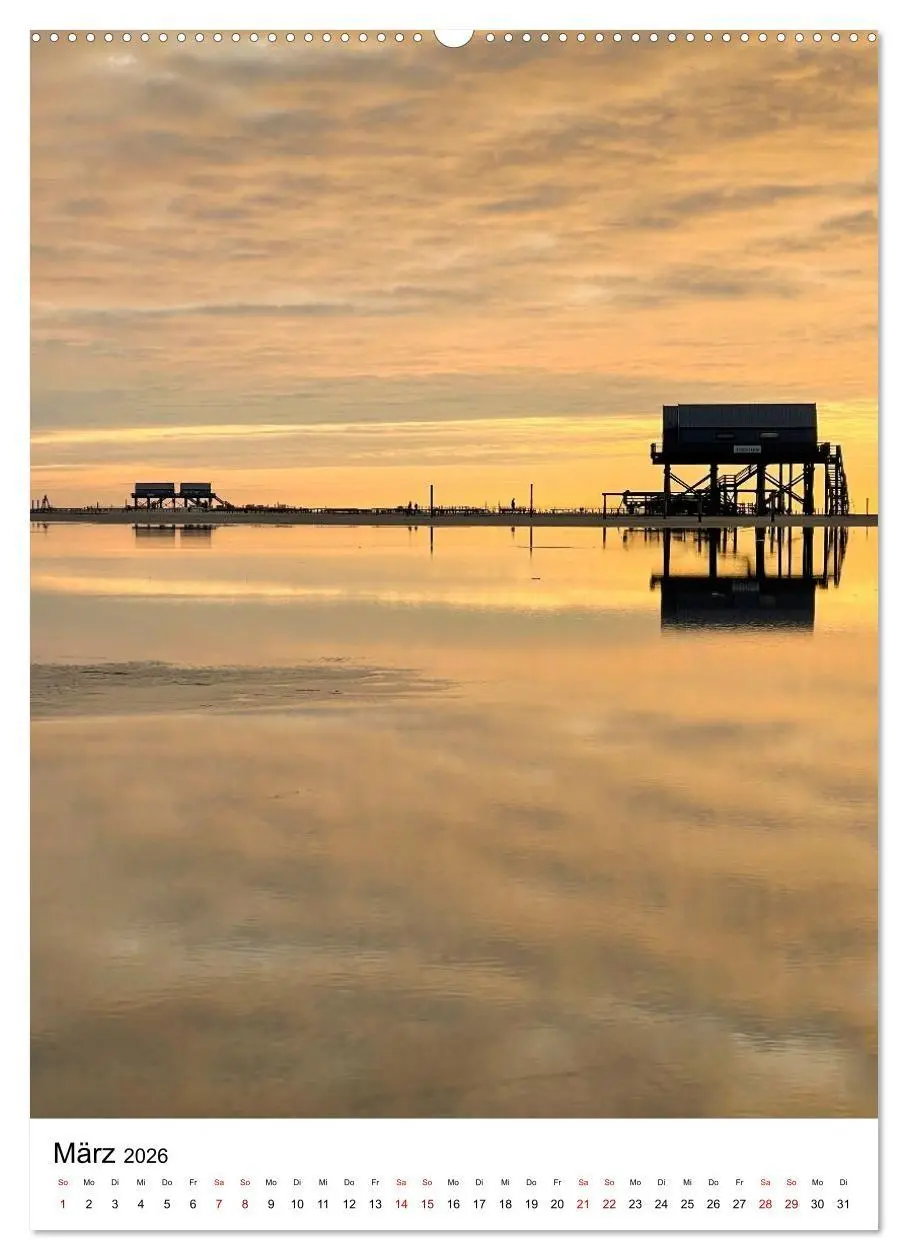 Bild: 9783516665666 | Strand der Sehnsucht - Sankt Peter-Ording (Wandkalender 2026 DIN A2...
