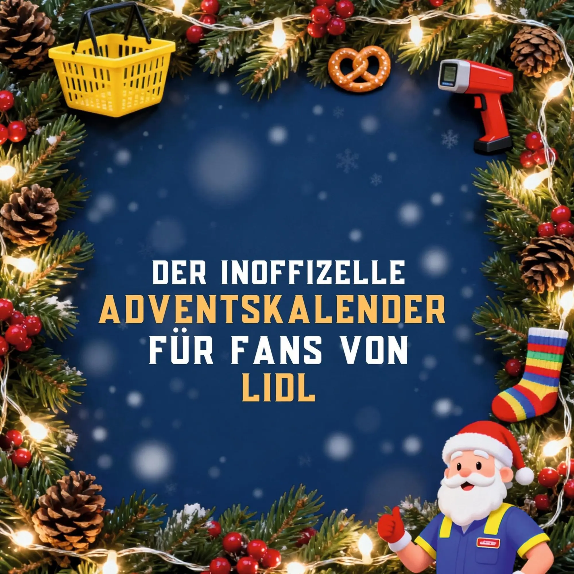 Cover: 9783695315666 | Der inoffizielle Adventskalender für Fans von Lidl | Amelia Herrmann