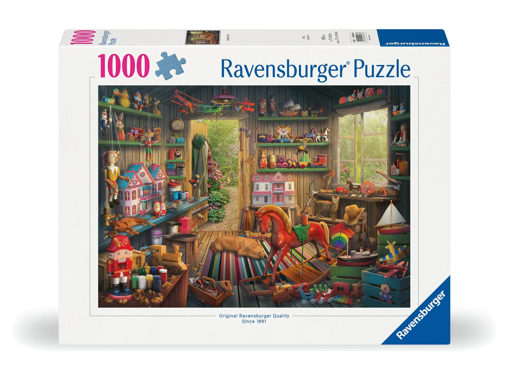 Cover: 4005555005766 | Erwachsenenpuzzle 1000 Teile - Spielzeug von damals | Spiel | 12000576