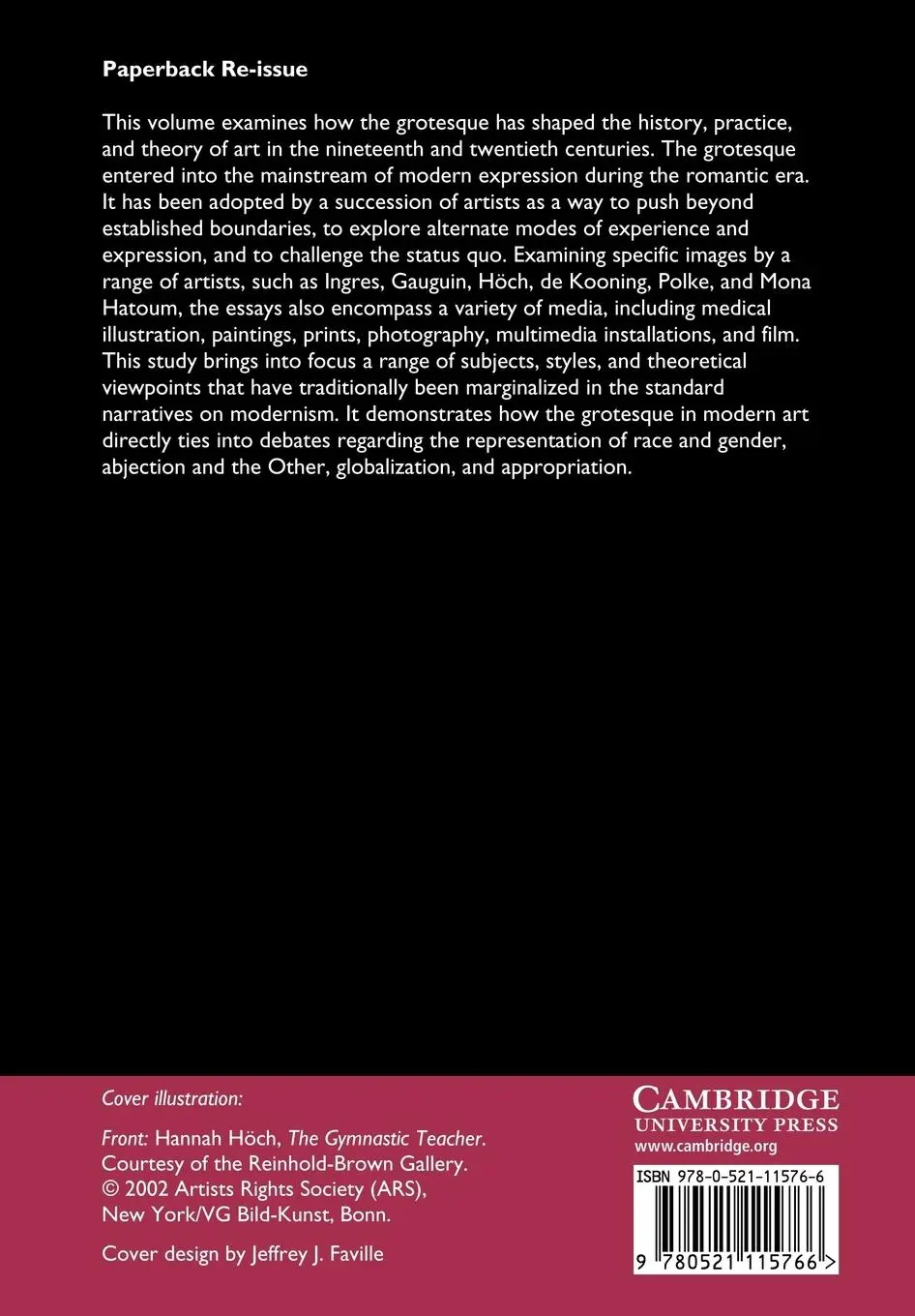 Rückseite: 9780521115766 | Modern Art and the Grotesque | Frances S. Connelly (u. a.) | Buch