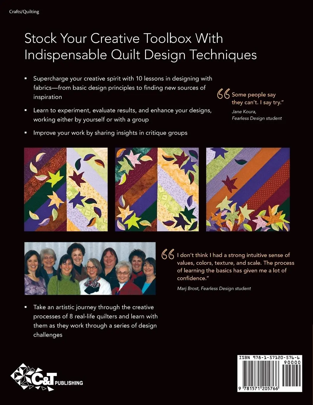 Rückseite: 9781571205766 | Fearless Design for Every Quilter | Lorraine Torrence (u. a.) | Buch