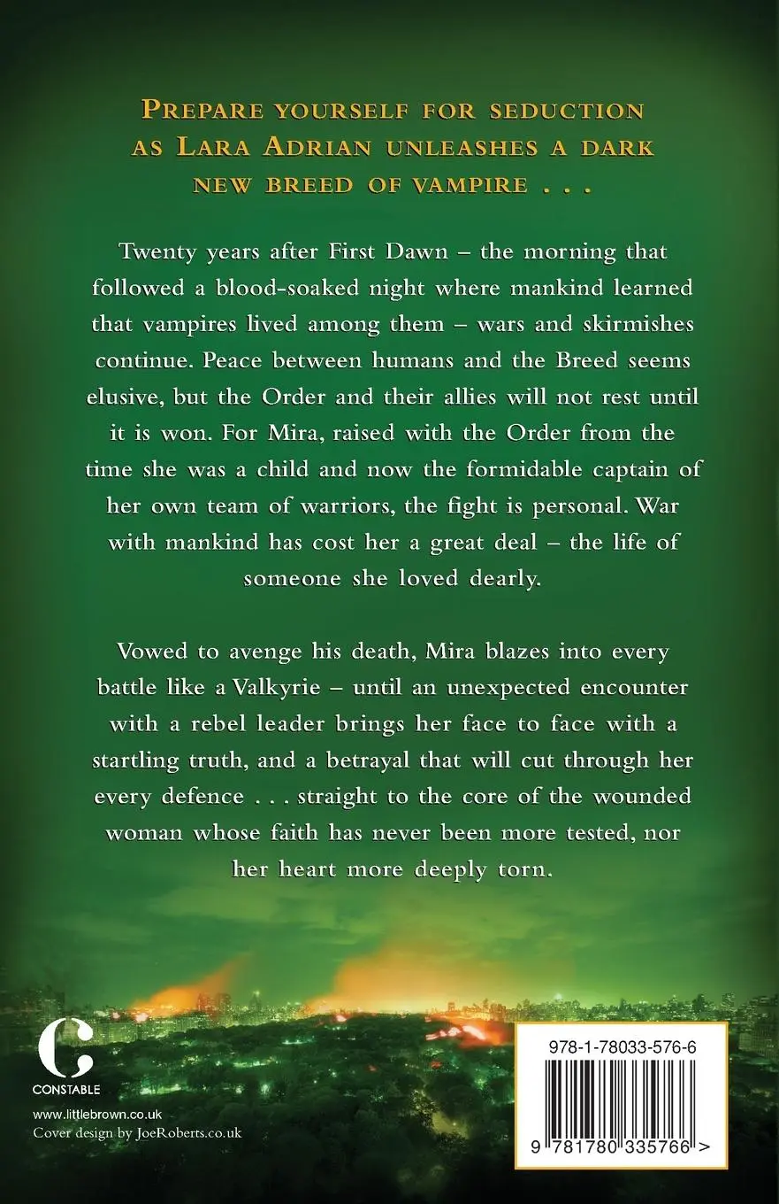 Rückseite: 9781780335766 | Edge of Dawn | Lara Adrian | Taschenbuch | 340 S. | Englisch | 2013