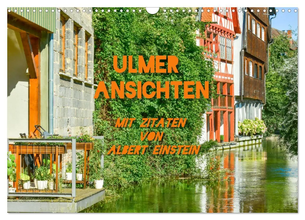 Cover: 9783457565766 | Ulmer Ansichten mit Zitaten von Albert Einstein (Wandkalender 2026...