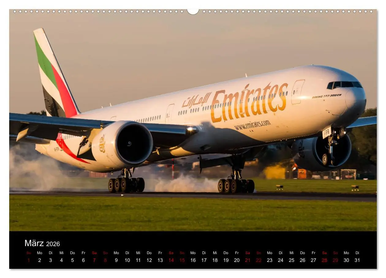 Bild: 9783457875766 | Leidenschaft Flugzeuge (Wandkalender 2026 DIN A2 quer), CALVENDO...
