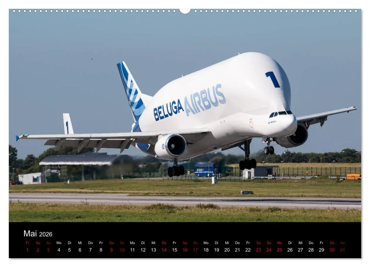 Bild: 9783457875766 | Leidenschaft Flugzeuge (Wandkalender 2026 DIN A2 quer), CALVENDO...