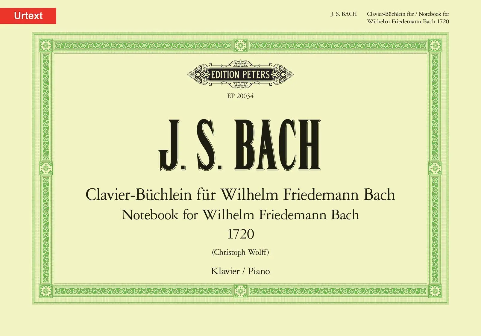 Cover: 9790577025766 | Notebook for Wilhelm Friedemann Bach | Christoph Wolff | Broschüre