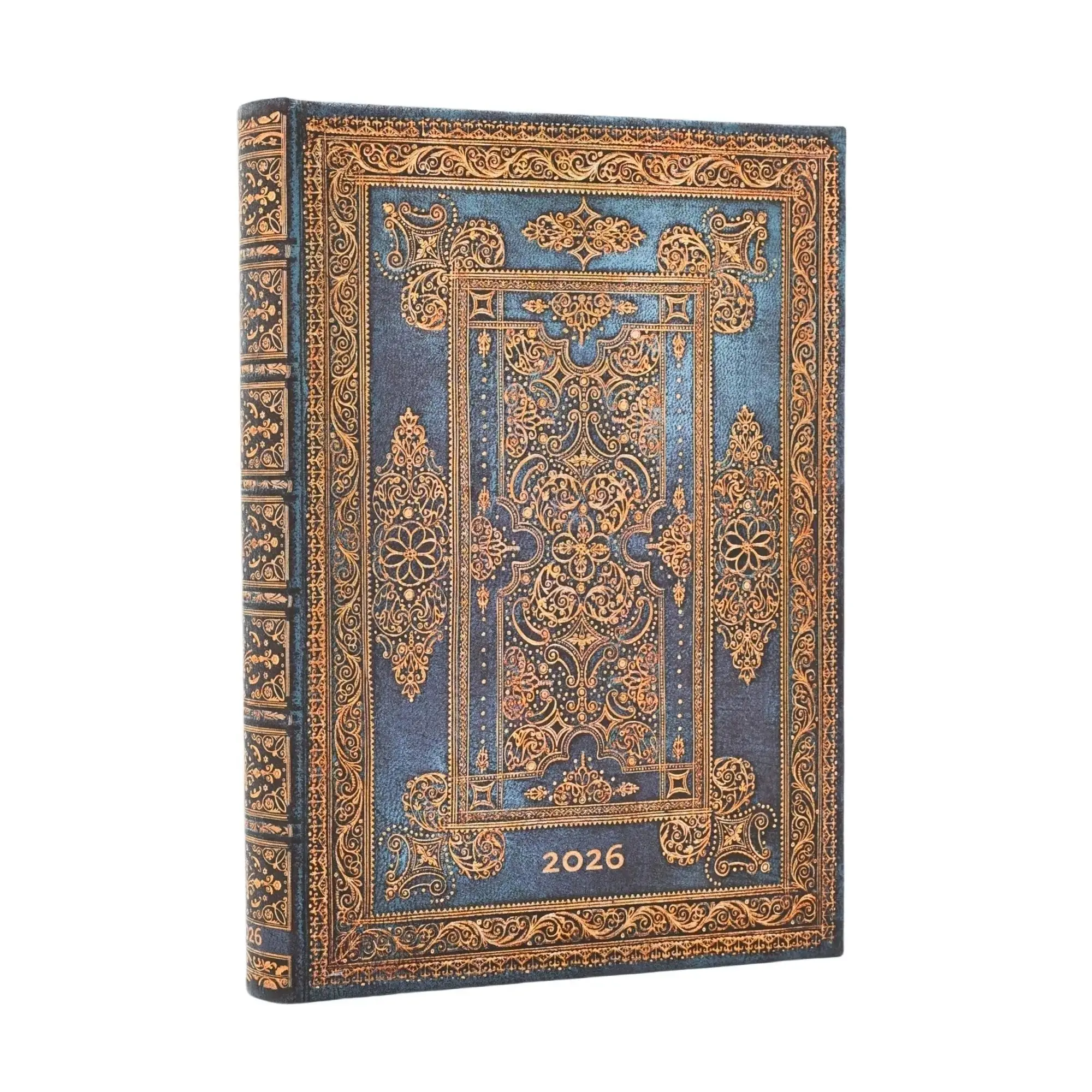 Cover: 9780349705866 | 12-Monatskalender. 2026 Blue Luxe Midi Tag | Paperblanks | Buch | 2026