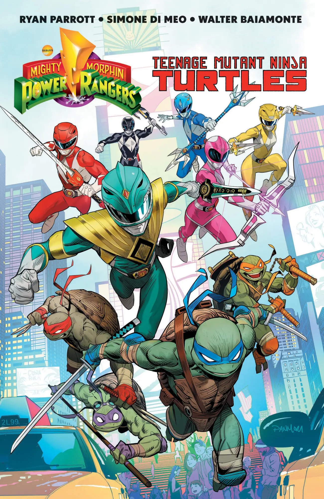 Cover: 9781684155866 | Mighty Morphin Power Rangers/Teenage Mutant Ninja Turtles | Parrott