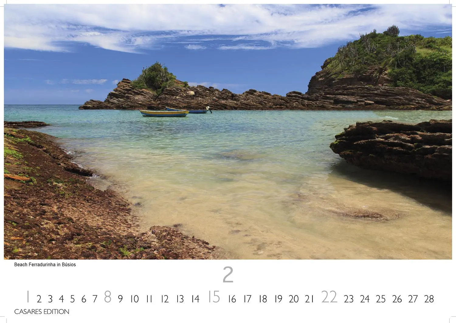 Bild: 9781835245866 | Brasilien 2026 L 35x50cm | Kalender | 14 S. | Deutsch | 2026