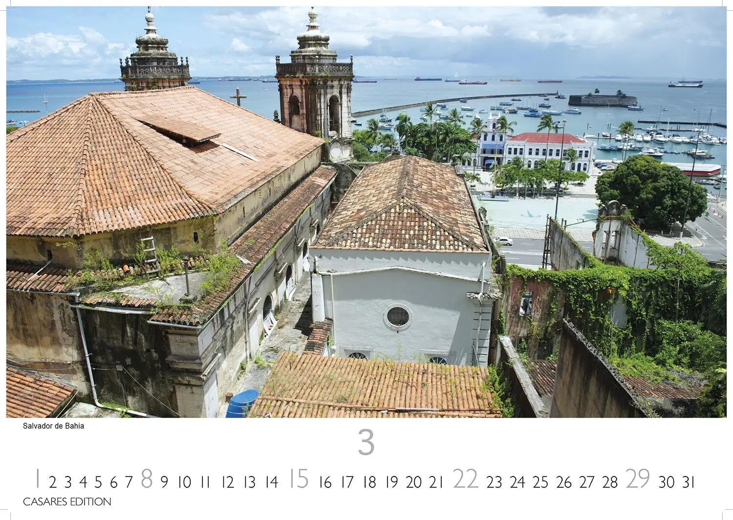 Bild: 9781835245866 | Brasilien 2026 L 35x50cm | Kalender | 14 S. | Deutsch | 2026