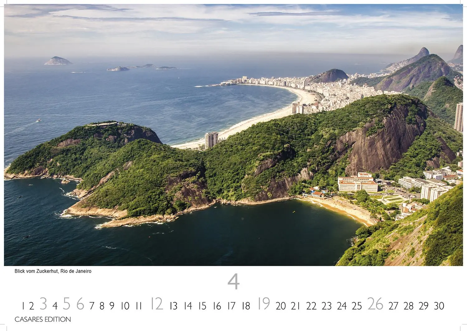 Bild: 9781835245866 | Brasilien 2026 L 35x50cm | Kalender | 14 S. | Deutsch | 2026