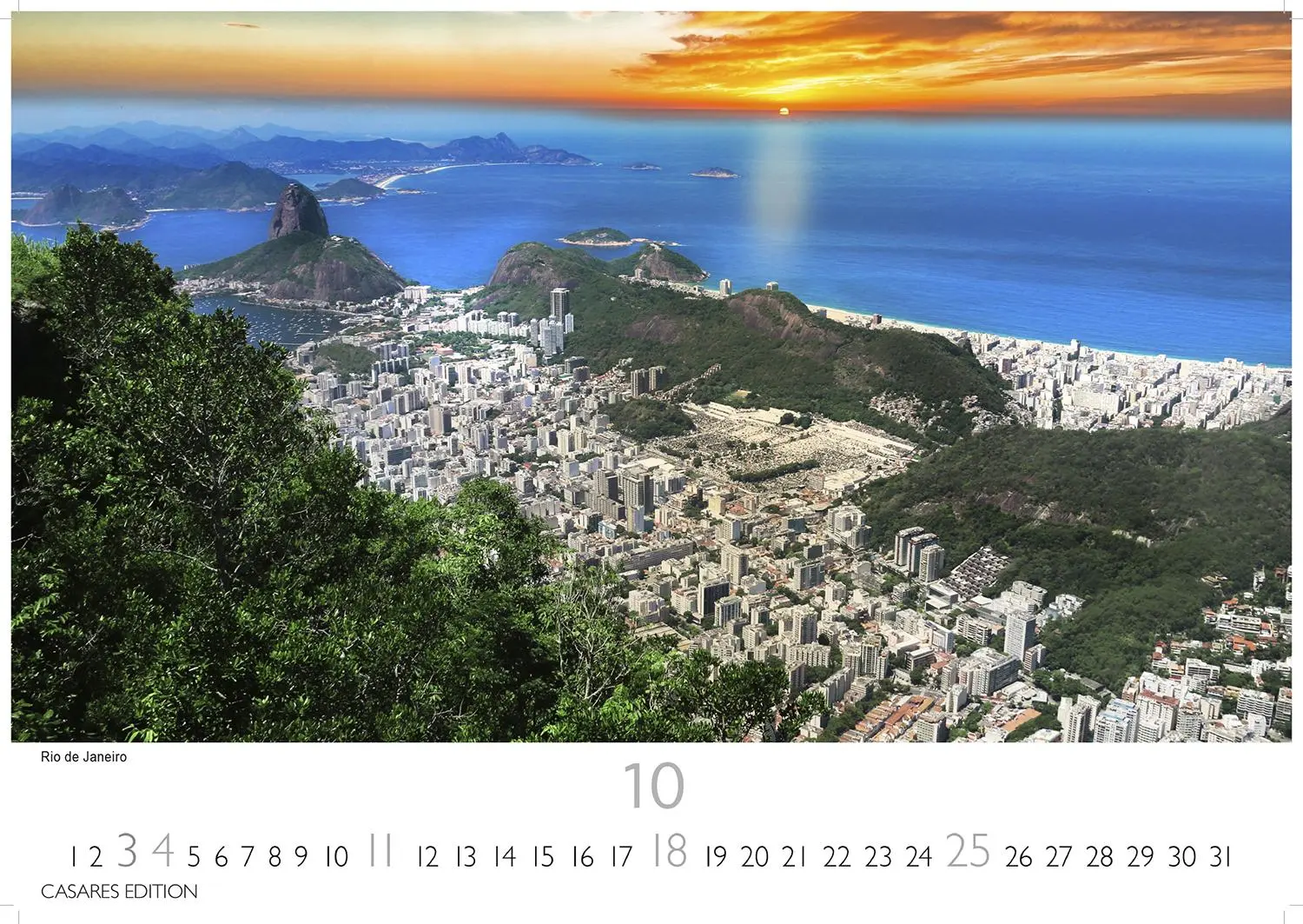Bild: 9781835245866 | Brasilien 2026 L 35x50cm | Kalender | 14 S. | Deutsch | 2026
