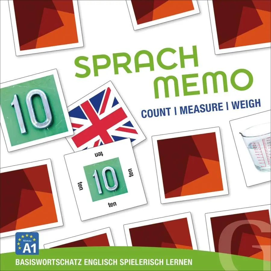 Cover: 9783191695866 | Sprachmemo Englisch: Count/Measure/Weigh | Grubbe Media | Spiel | 2018