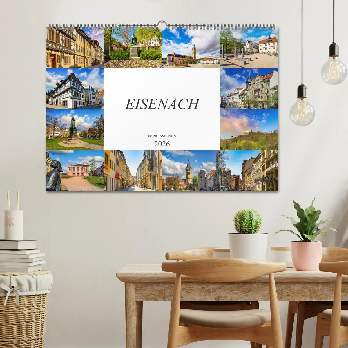 Bild: 9783457795866 | Eisenach Impressionen (Wandkalender 2026 DIN A2 quer), CALVENDO...