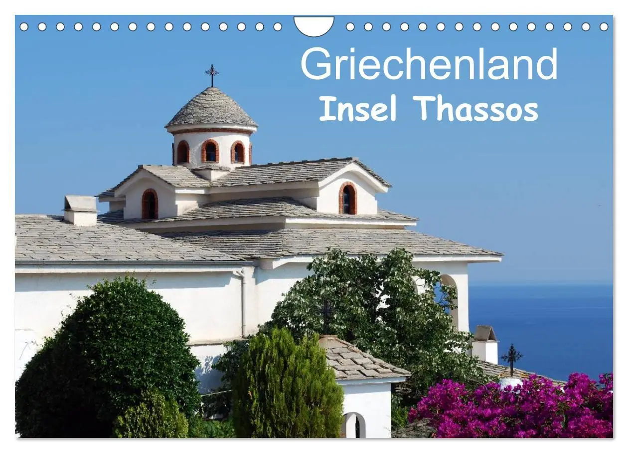 Cover: 9783516195866 | Griechenland - Insel Thassos (Wandkalender 2026 DIN A4 quer),...